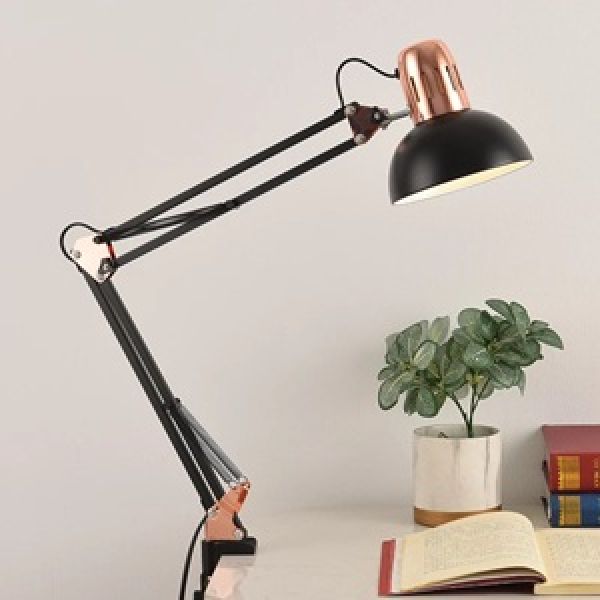 โคมไฟหนีบโต๊ะ Table lamp clip Black