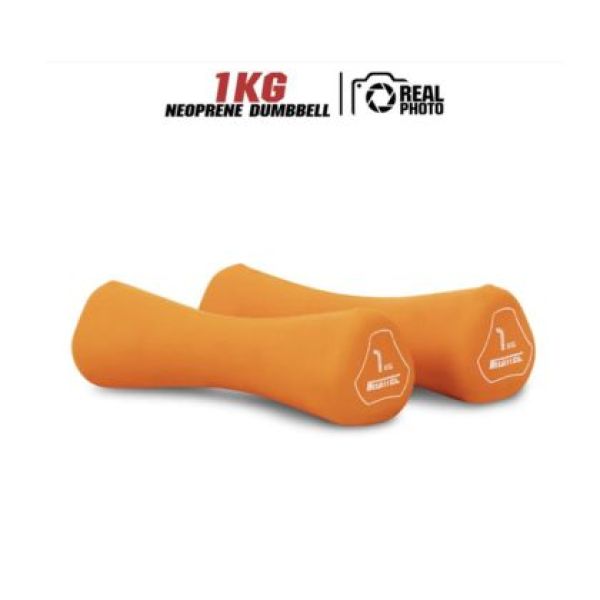 ดัมเบล 1-4KG หุ้มยาง Neoprene x 2 ชิ้น (MD2021)