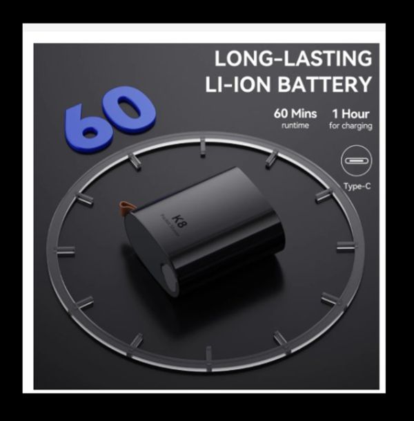 ENCHEN K8 Mini Electric shaver เครื่องโกนหนวดไฟฟ้า Pop-up เครื่องโกนหนวดแบบพกพา กันน้ำระดับ IPX7