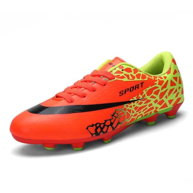 รองเท้าฟุตบอล Soccer Boots สีส้ม