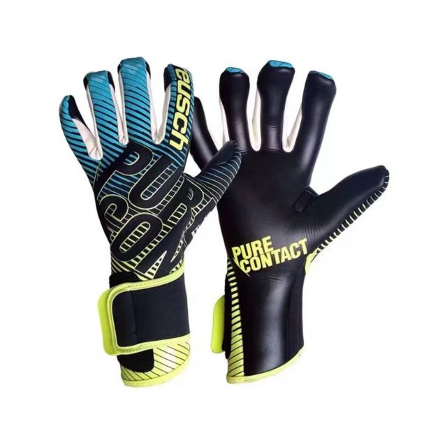 ถุงมือผู้รักษาประตูReusch สีฟ้าดำ